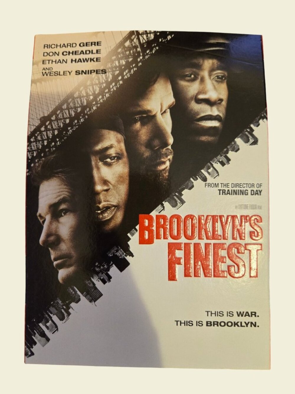 Brooklyns Finest DVD Richard Gere Ethan Hawke Don Cheadle